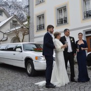 Hochzeitsgäste chauffieren