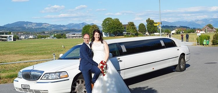 Hochzeit Limousine von Claudio und Isabel