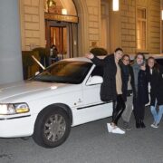 Monicas Teamausflug mit Limousine