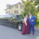 Hochzeitstag Limousine für Stephan und Naemi